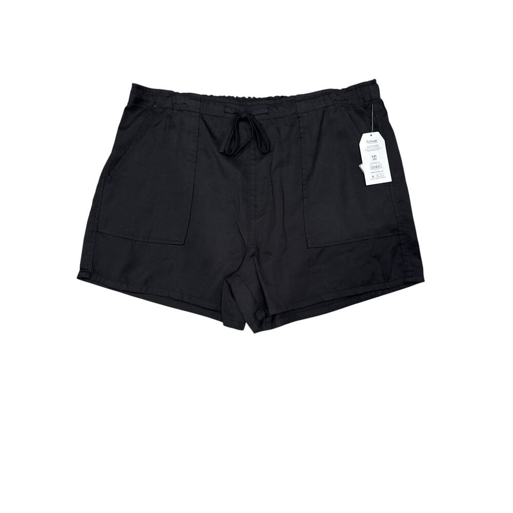 Time & Tru Women's Black Shorts - Size: XXL (20)